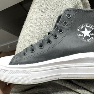 Grey converse